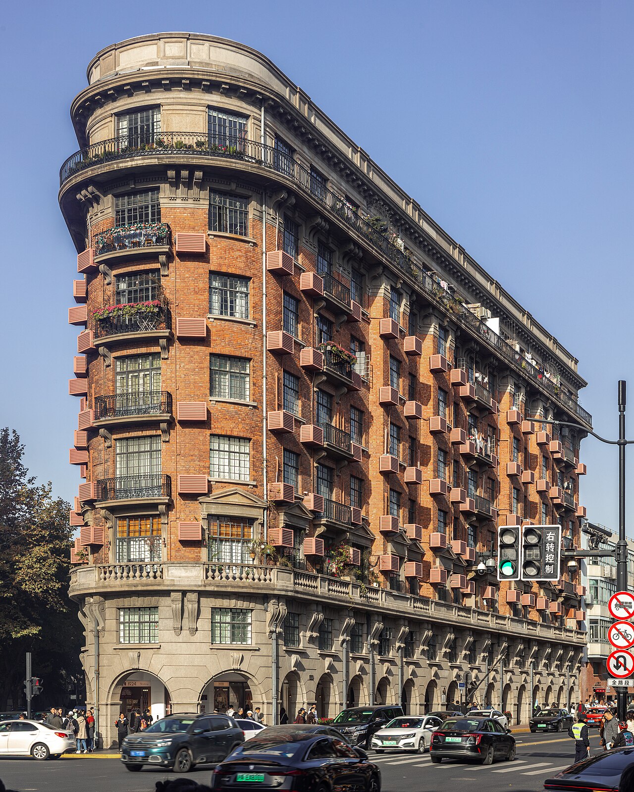 Former French Concession tree-lined streets