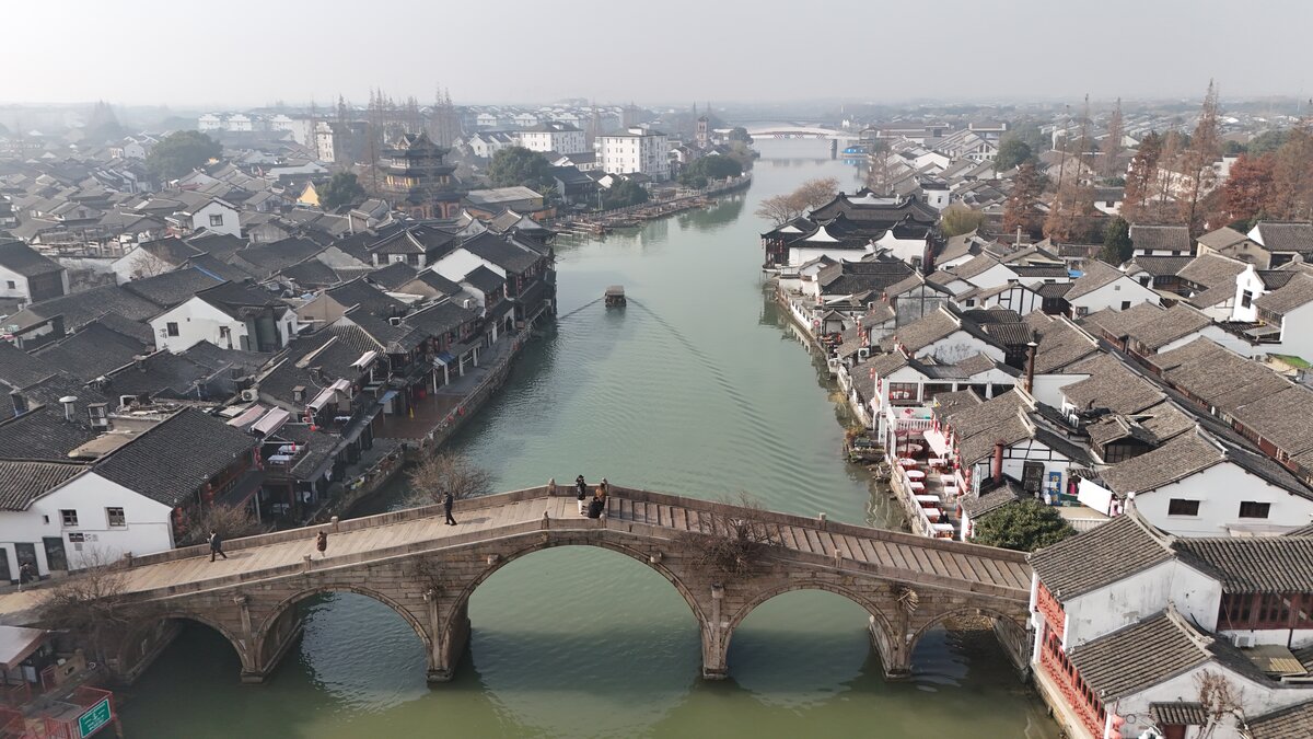 Zhujiajiao Wasserstadt Gondel
